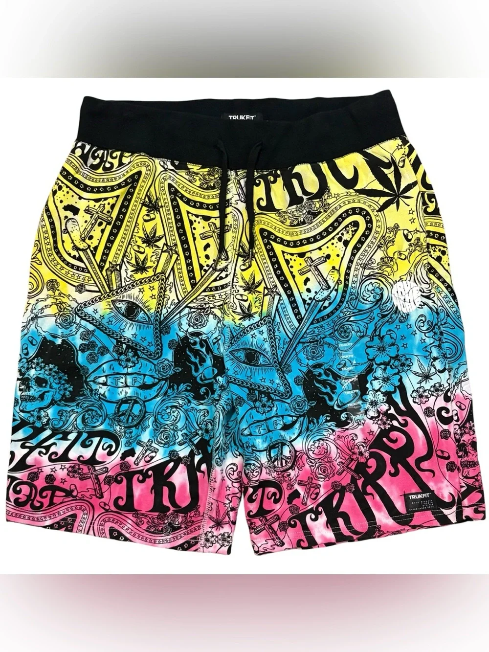 Trukfit Lil Wayne Shorts “The Reason You Kill For It” Streetwear RARE-MSRP $68